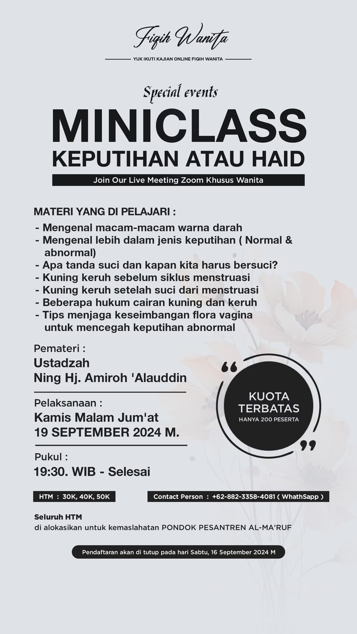 Kajian Keputihan Part 2